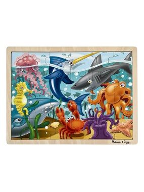 Melissa and Doug wooden ocean animal puzzle
